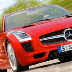Mercedes-Benz SLS Roadster появится в 2011 году