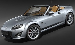 Mazda представит модель MX-5 Miata на автосалоне в Чикаго