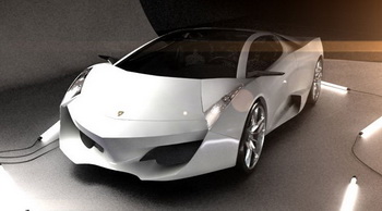 Дизайнер Lockheed Martin предложил свой вариант Lamborghini