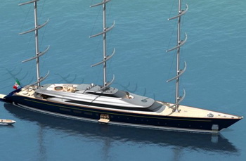 C.2157 – новая парусная суперяхта от Perini Navi