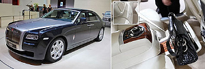 Rolls Royce 200EX с отсеком для сумочек