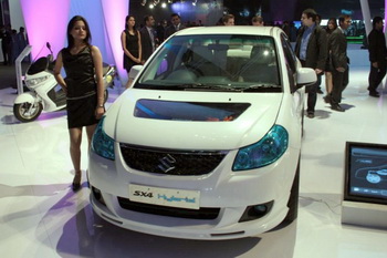 Suzuki представит концепт SX4 Hybrid на AutoExpo 2010