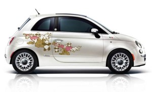 Fiat представил в Китае эксклюзивную арт-коллекцию хэтчбеков