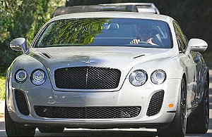 Дэвид Бекхэм сменил Bentley