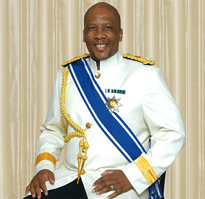 Король Лесото принял участие в марше мира