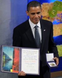 за что Барак Обама получил Нобелевскую премию мира