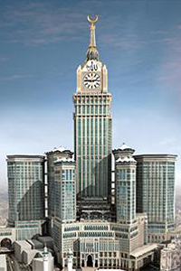 самые высокие здания в мире Abraj Al Bait