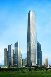 самые высокие здания в мире International Commerce Center