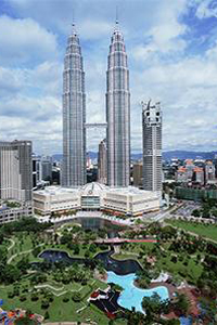 самые высокие здания в мире The Petronas Towers