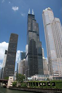 самые высокие здания в мире Willis Tower
