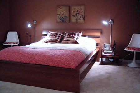 цветовое оформление спальни