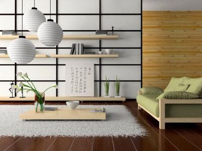 мебель для гостиной в японском стиле