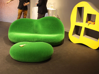 зеленый цвет в дизайне мебели