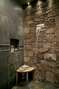виды дизайна керамической плиткой ванной комнаты
