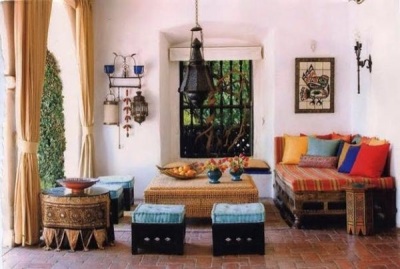 марокканский стиль в интерьере