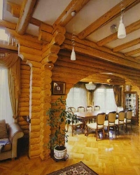 интерьеры деревянных домов
