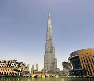 Открытие Burj Dubai – самого большого в мире небоскреба 