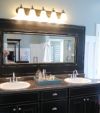 как сделать раму для зеркала в ванной комнате